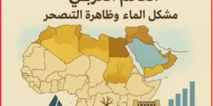 ملخص درس : مشكل الماء و ظاهرة التصحر في العالم العربي